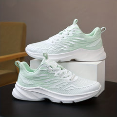 Women's Mesh Breathable Running Shoes Soft Bottom Sneakers