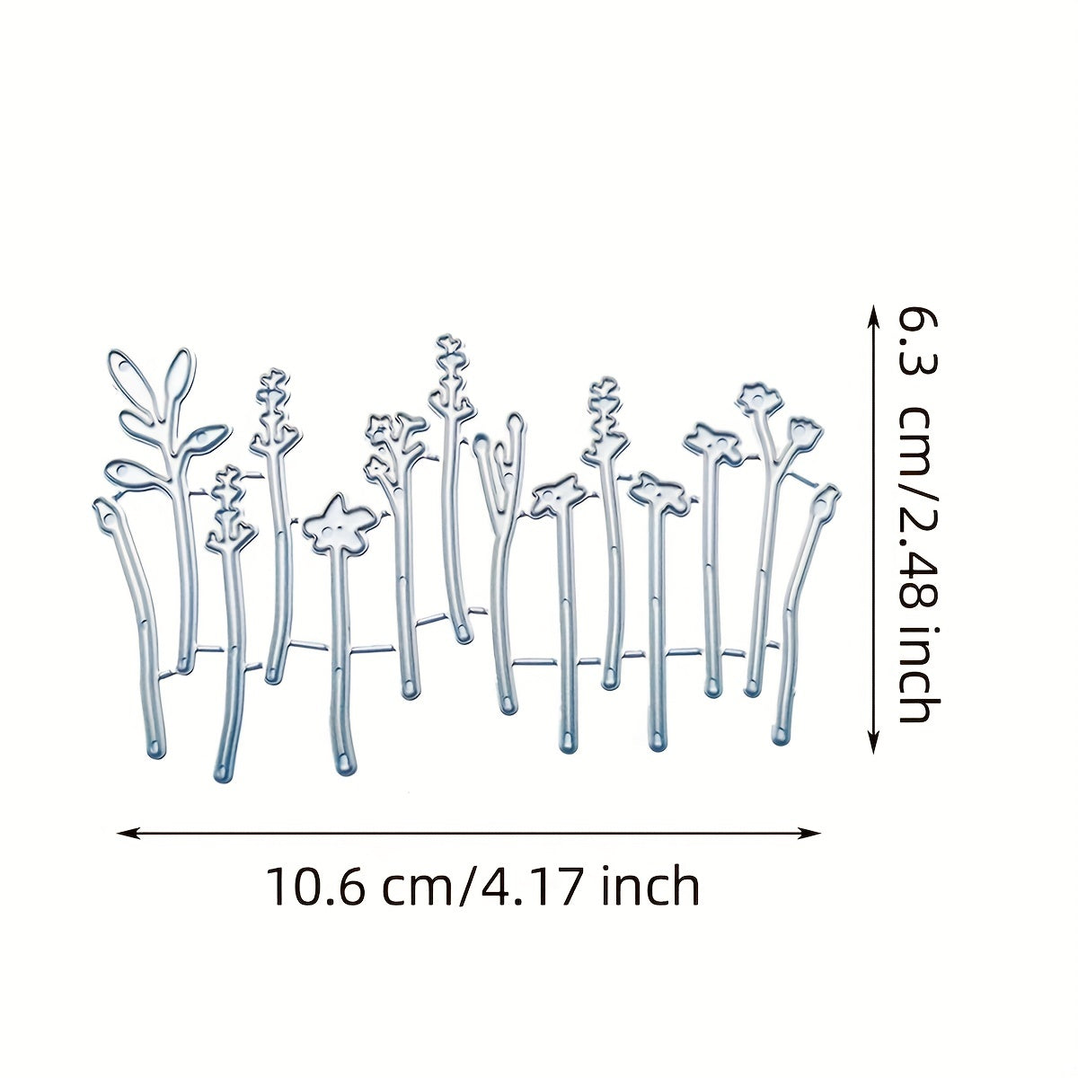 Flower Fence Pattern Die Cuts Metal Die for Scrapbook DIY Craft