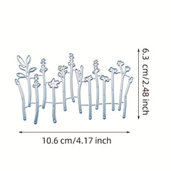 Flower Fence Pattern Die Cuts Metal Die for Scrapbook DIY Craft