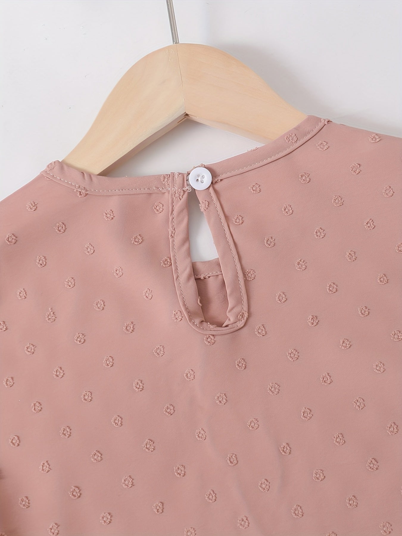 Girls Flared Sleeve Blouse For Summer Holiday Party