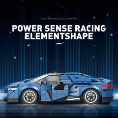 Reobrix 805 Racing Car Building Block Toy Set