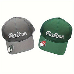 Golf Hat With Ball Marker Adjustable Baseball Cap