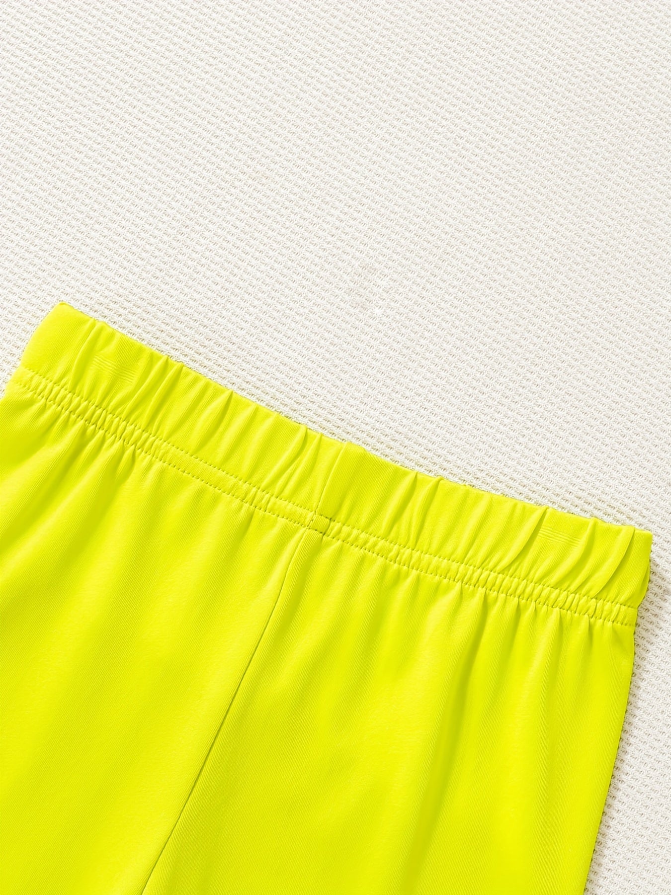 5pcs Safety Shorts For Girls Multicolor Elastic Waist Leggings