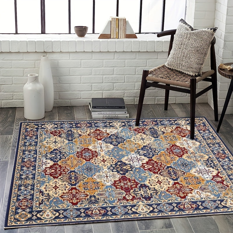 Machine Washable Area Rug Non Slip Persian Bohemian Rug