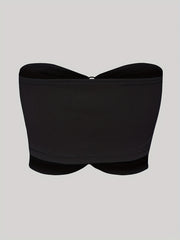 Pleated Bandeau Tube Top for Summer