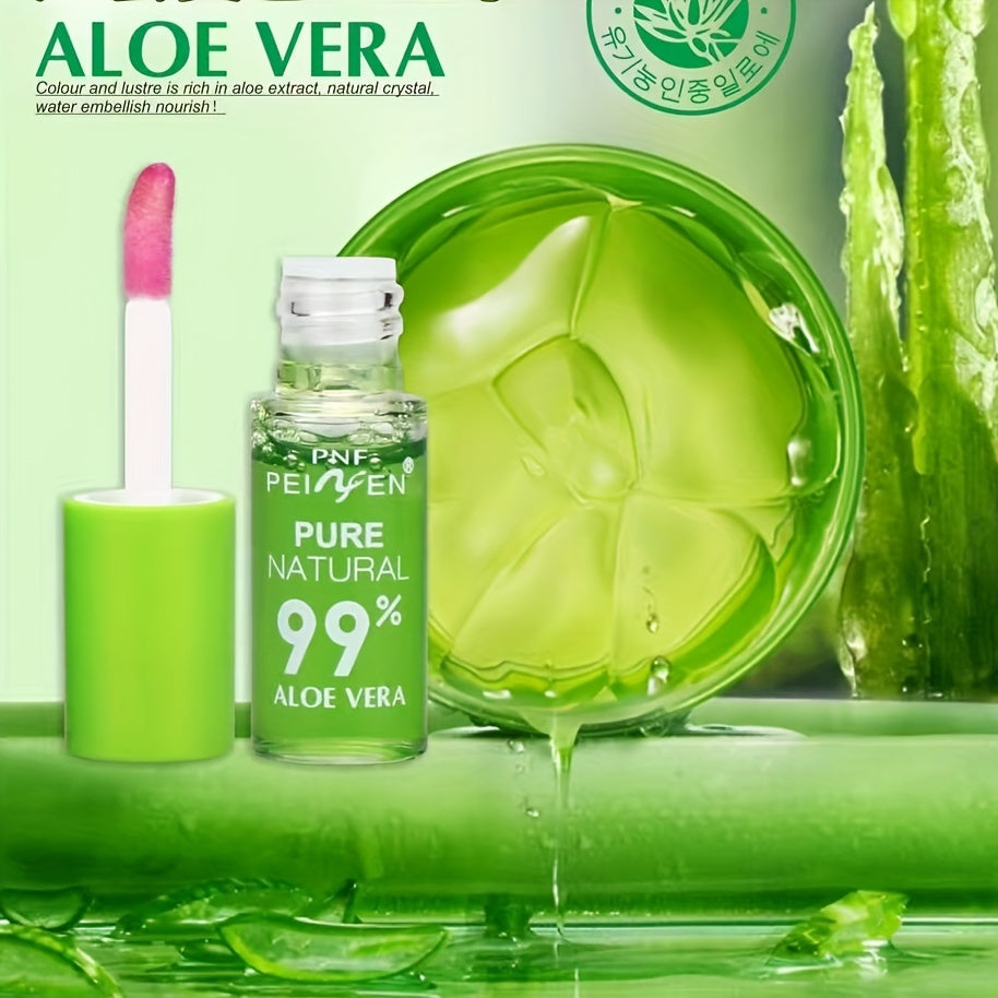 Aloe Essence Lip Gloss Moisturizing Long Lasting Lips Care