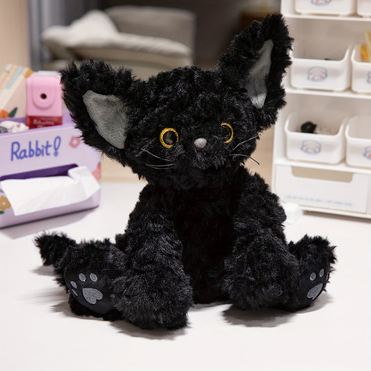 Cat Plush Toy Soft Stuffed Animal - Perfect Gift for Halloween and Christmas