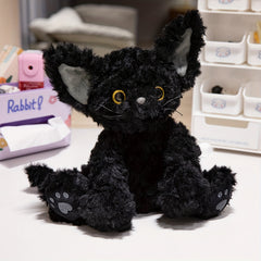 Cat Plush Toy Soft Stuffed Animal - Perfect Gift for Halloween and Christmas