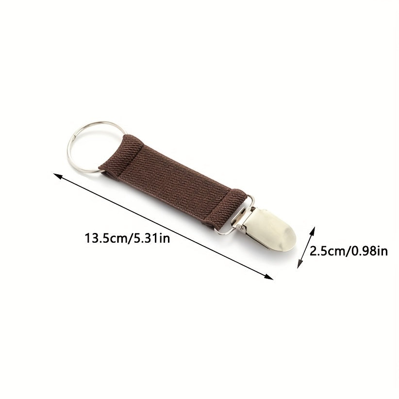 1pc Hat Clip Bag Clip Multifunction Bag Hanging Clip Elastic Hat Clip
