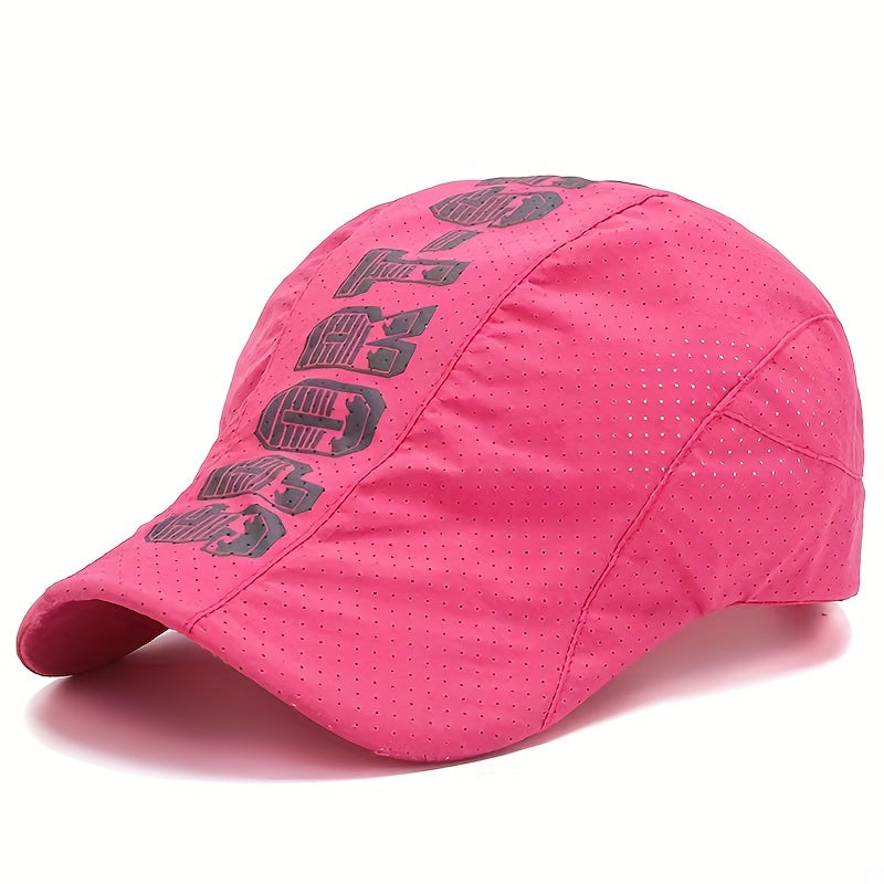 Men's Summer Peaked Cap Sun Hat Casual Printing Forward Hat