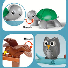 Animal Building Blocks Set Educational Construction Toys