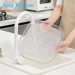 Kitchen Turntable Storage Tray Non-Slip Rotating Organizer