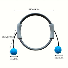 Fitness Stretching Ring with Massage Ball for Muscle Relaxation