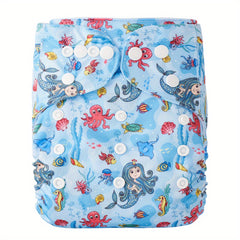 Washable Diapers for Kids with Reusable Pads