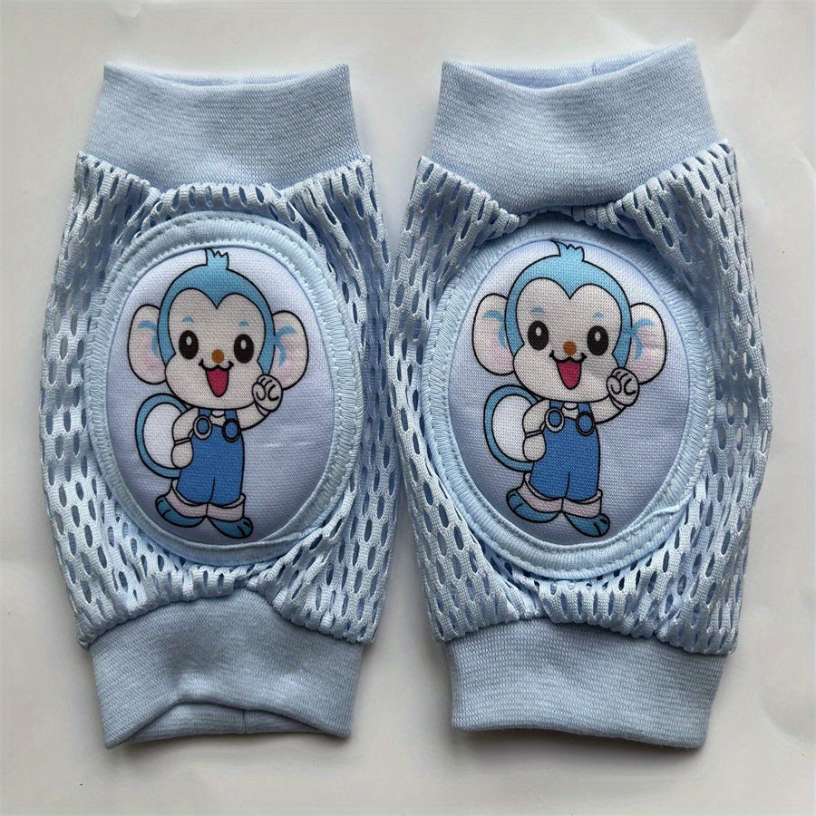 Breathable Mesh Knee Pads for Baby Crawling