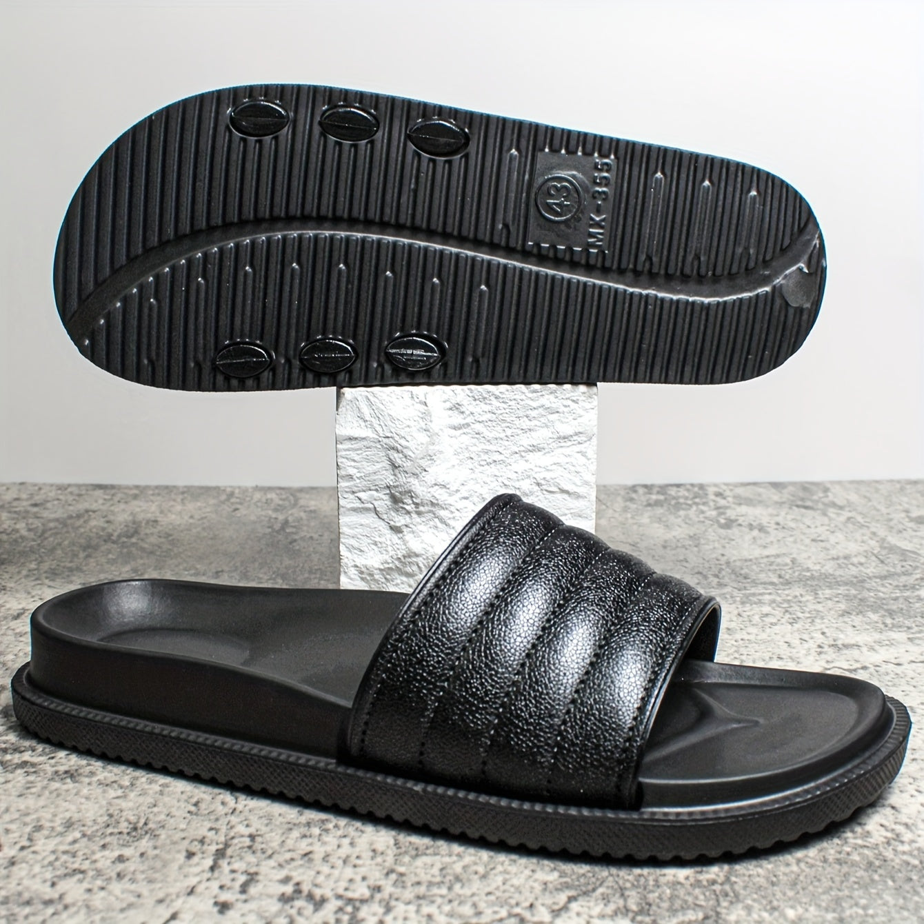 Men's Comfy Non Slip Slippers Soft Sole Slides