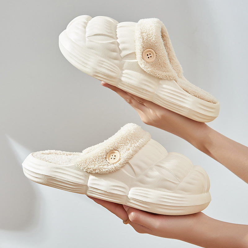 Women's Waterproof Indoor & Outdoor Slippers with Plush Lining