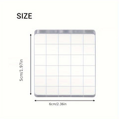 6pcs Acrylic Stamping Block Set Grid Lines DIY Scrapbook Card Making