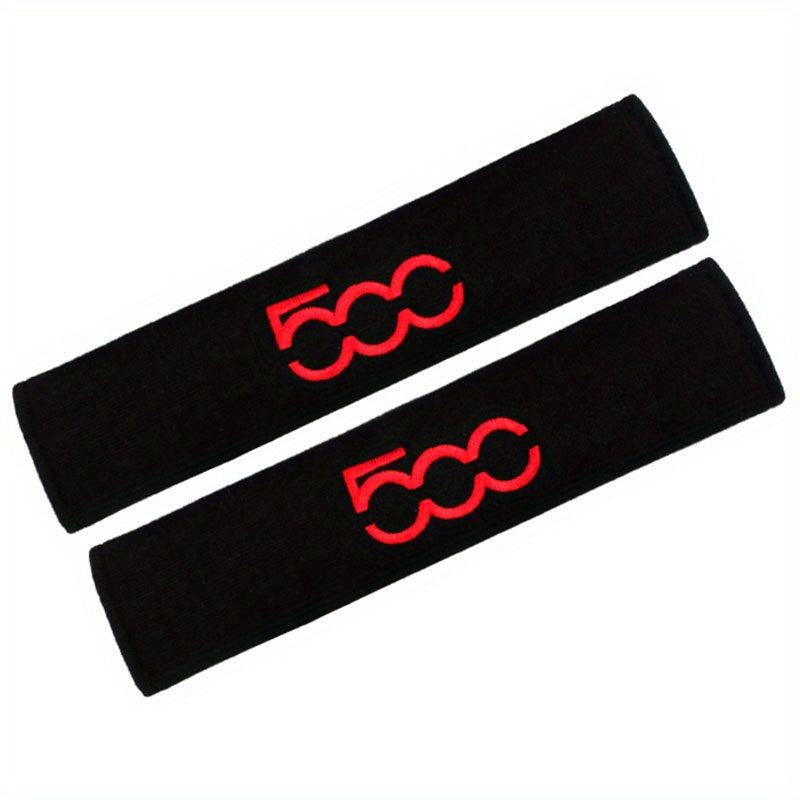2pcs Cotton Shoulder Seat Belt Cover Auto Decoration Interior Case