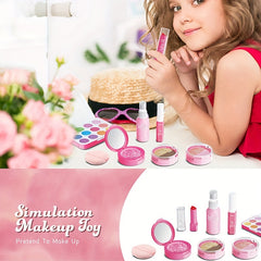 Girls' Role Play Makeup Kit Dress Up Set Non Liquid No Makeup Toy