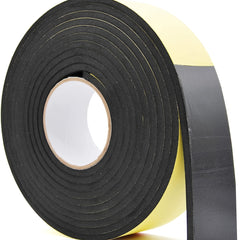16FT Door Weather Stripping 3.5 Inch W X 1/4 Inch T - Soundproof Seal Strip