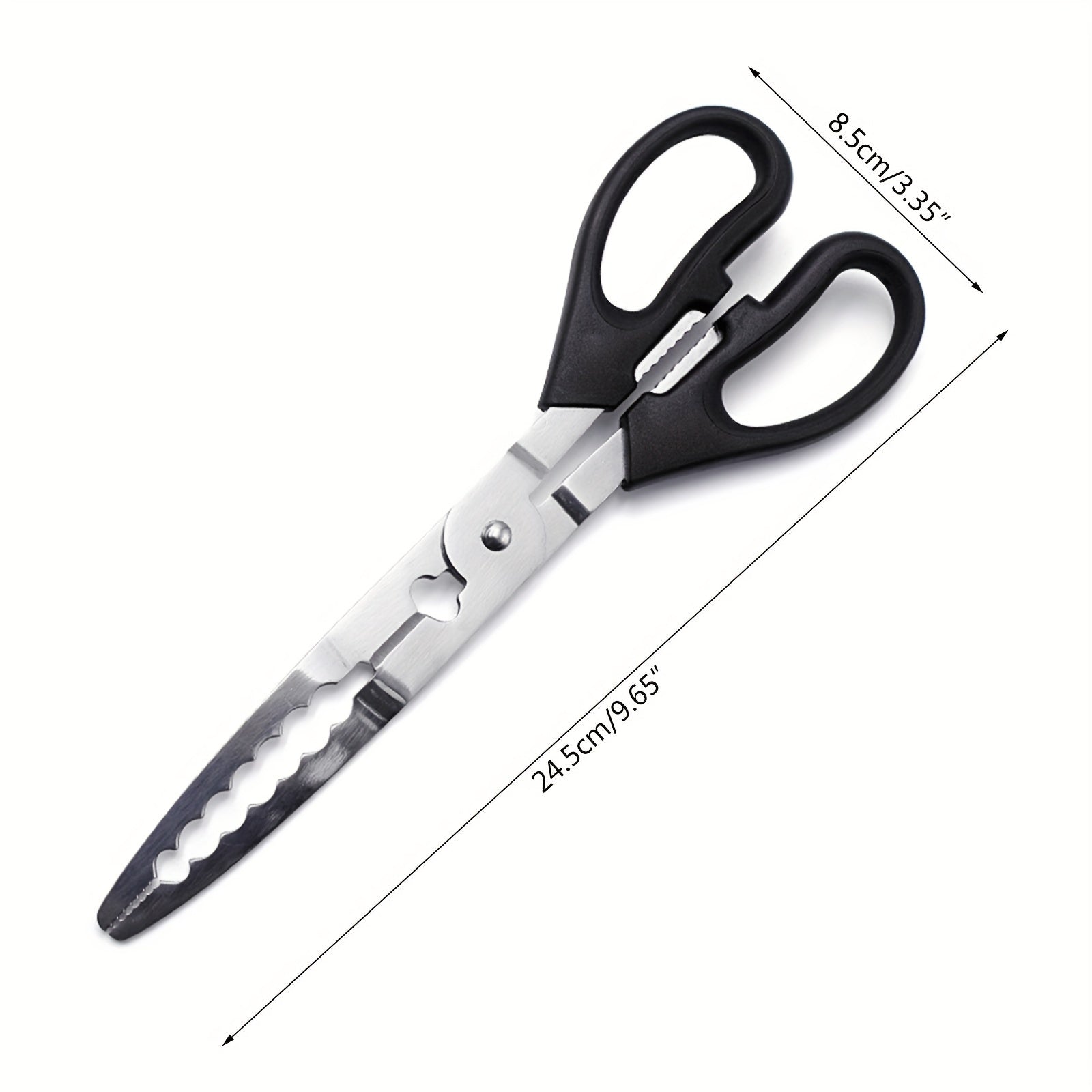 Stainless Steel Fishing Scissors Fish Gripper Tool