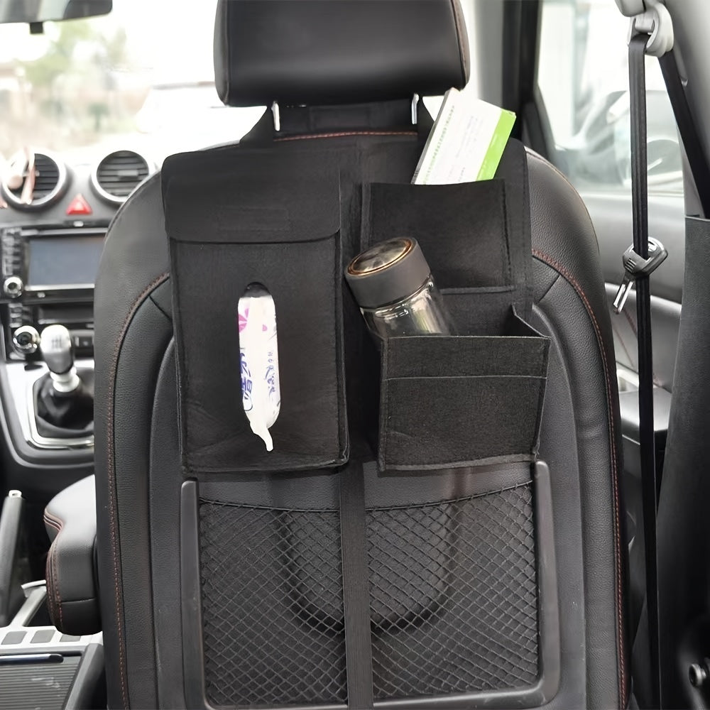 Car Seat Hanging Storage Bag Organizer Garbage Storage Box