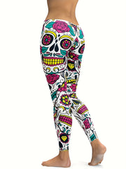 Halloween-Inspired Leggings for Yoga Running & More