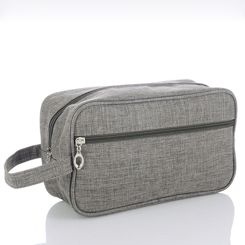 Canvas Travel Cosmetic Bag Outdoor Portable Wash Pouch