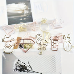 20pcs Paper Clip Shaped Bookmark Clip Bulk