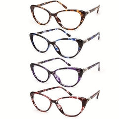 Cat Eye Reading Glasses Tortoiseshell Frame Lightweight Reader Glasses