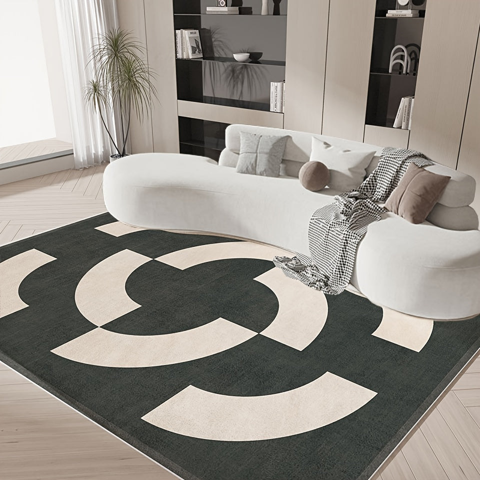 Persian Distressed Entry Throw Rug Washable Non Slip Low Pile Indoor Rug