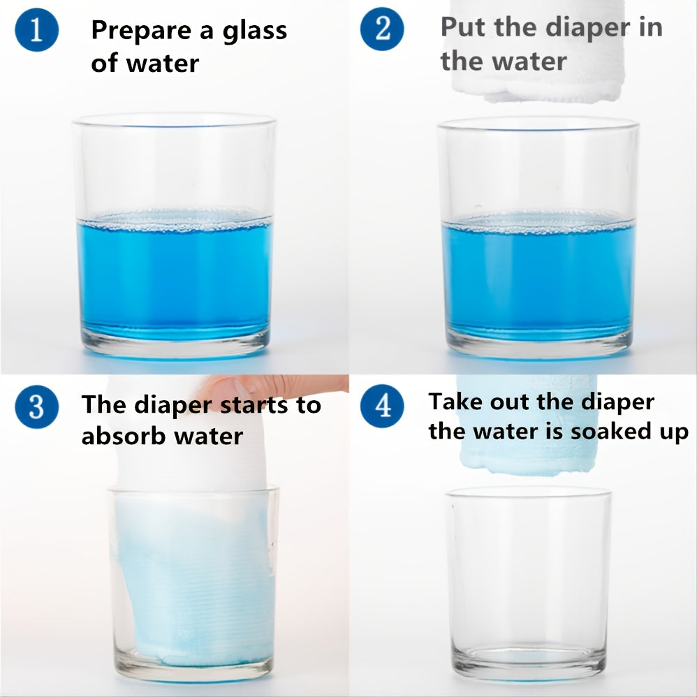 4 Layers Hemp Fabric Nappy Inserts for Baby Cloth Diaper