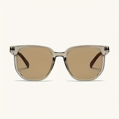 Large Frame Sunglasses UV Protection with Zipper Case