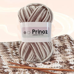 6pcs Gradient Soft Yarn DIY Craft Knit Sweater Scarf Socks Gloves 300g Bag