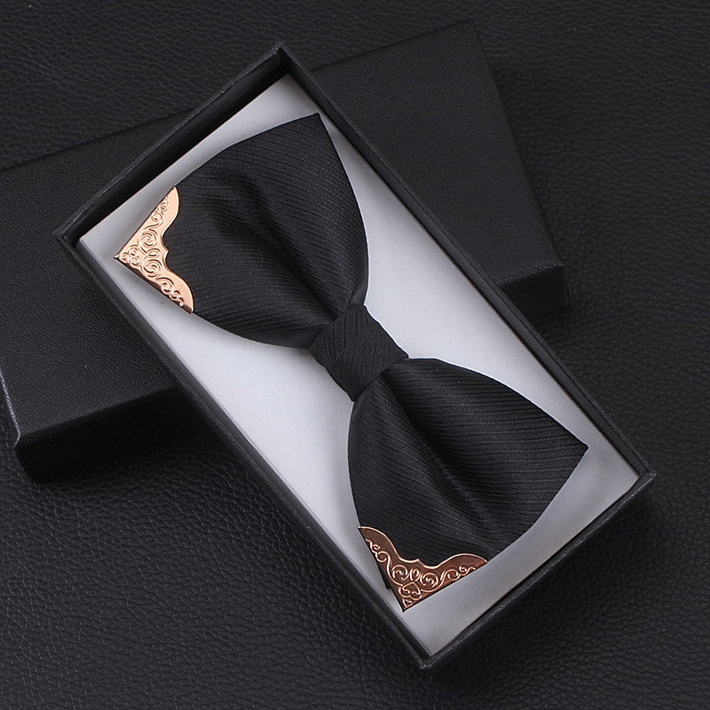 Women's Bow Metal Decor Solid Polyester Bow Tie Party Supplies