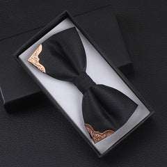 Women's Bow Metal Decor Solid Polyester Bow Tie Party Supplies