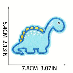 26pcs Dinosaur Iron On Patches Sew On Embroidered Applique Repair Patch DIY