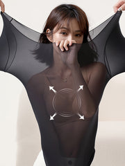 Solid Thermal Underwear Soft & Comfortable Slim Fit Top Women's Lingerie