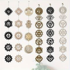 Wooden Pendant Ornament for Outdoor Party and Home Decor