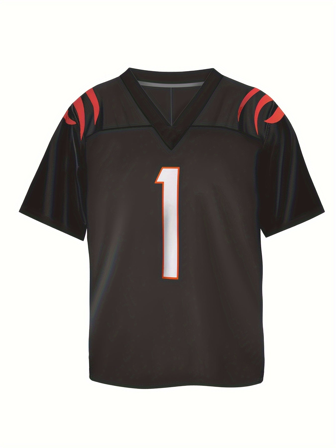 Boys Breathable Rugby Jersey Athletic Football Shirt