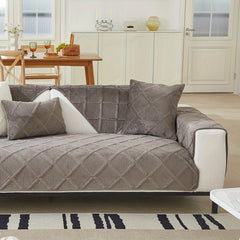 Quilted Sofa Slipcover Furniture Protector for Home Decor