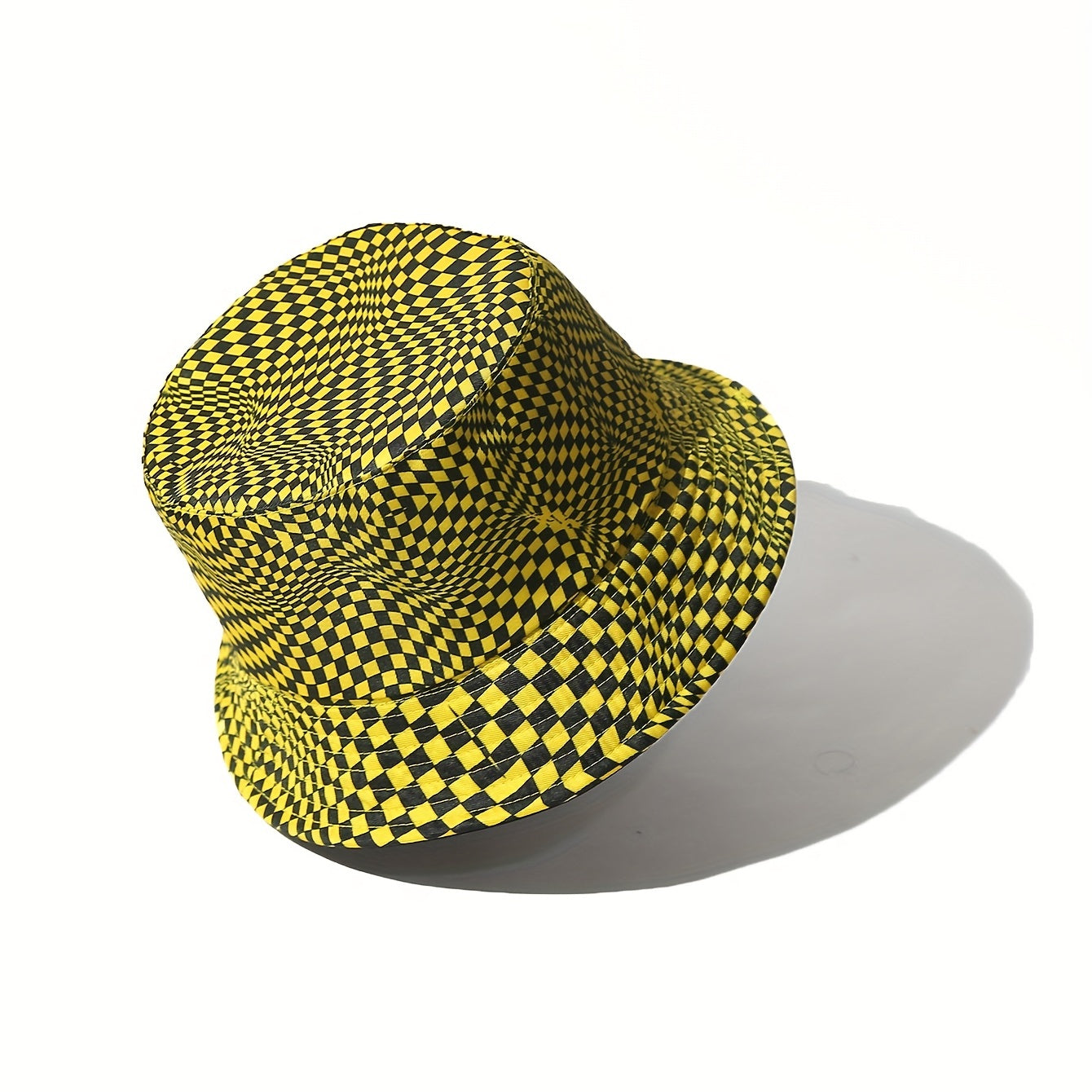 Unisex Sunshade Bucket Hat with Yellow Sun Hat for Outdoor Travel