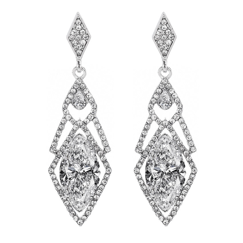 Retro Jewelry Accessories Earrings Party Earrings Noble Woman