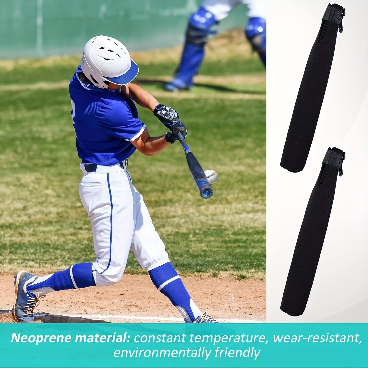 2pcs Baseball Softball Bat Sleeve Protector Cover Sport