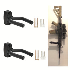 Tactical Vertical Rack Wall Mount Storage for Guitar Compound Bow Baseball Bat