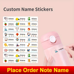 Custom Name Sticker Waterproof Personalized Stationery Tag Label