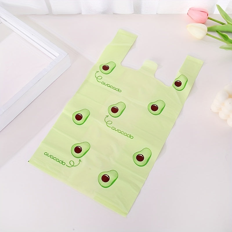 20pcs Portable Plastic Bag Shopping Net Food Packaging