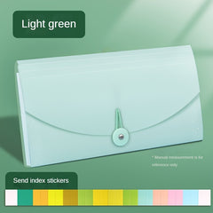 13 Grid Mini Bill Bag Invoice Storage A5A6 Clip