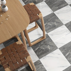 Waterproof Marble Floor Stickers Non-slip Tile Stickers